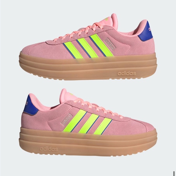 NWT Adidas VL Court Bold Trainers Size 6.5 Women’s - Picture 1 of 13